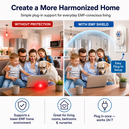 Safe House Shield EMF Blocker and Neutralizer – Whole Home EMF Protection for Enhanced Well-Being