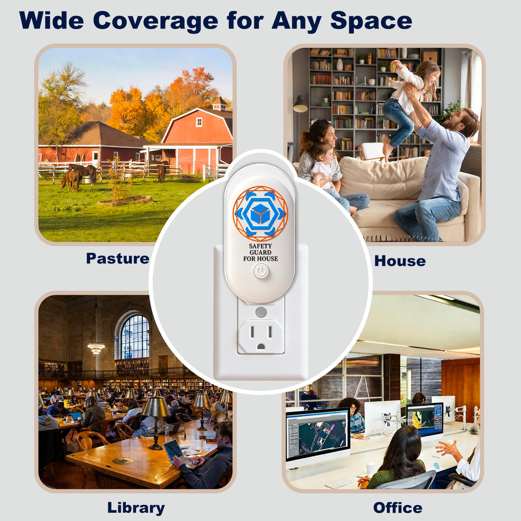 Safe House Shield EMF Blocker and Neutralizer – Whole Home EMF Protection for Enhanced Well-Being