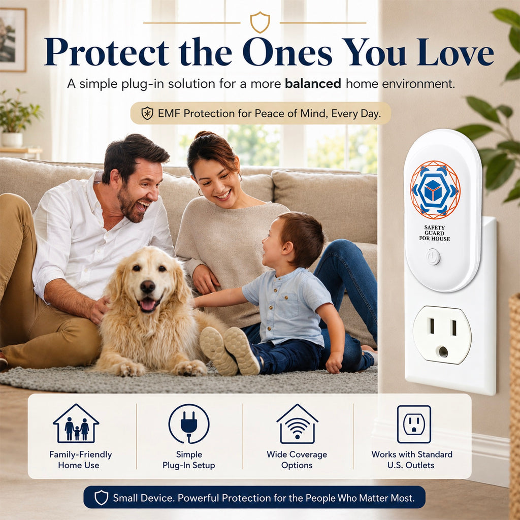 Safe House Shield EMF Blocker and Neutralizer – Whole Home EMF Protection for Enhanced Well-Being