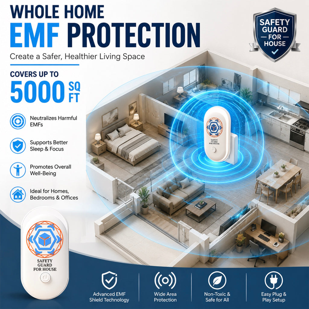Safe House Shield EMF Blocker and Neutralizer – Whole Home EMF Protection for Enhanced Well-Being